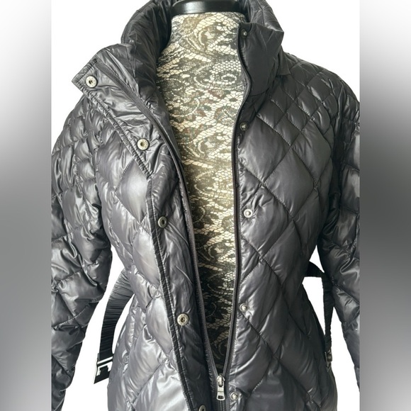 A Pea in the Pod PufferJacket Black Medium - Picture 7 of 12